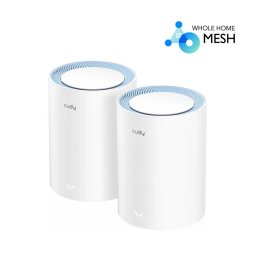 Sistem Mesh Wi-Fi CUDY M1200 Dual Band Wi-Fi 5 2.4 / 5GHz 2 Bucati Alb