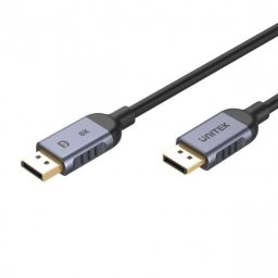 Cablu UNITEK DisplayPort 1.4 8k 60hz 4k 240hz HD 2m Negru