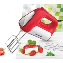 Mixer de Mana Heinner HM-DC500RD 6 Viteze + Turbo 500W Rosu/Argintiu