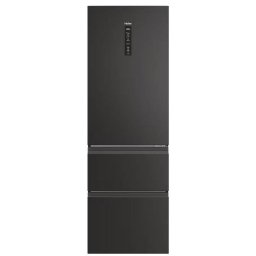 Combina Frigorifica Haier HTW5618DNPT 3D 60 Seria 5 Combinate Freestanding 3 Usi No Frost Iluminare LED Clasa D Negru