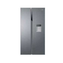 Side by Side Haier HSR3918EWPG 521L Total NoFrost Multi Air Flow Display Super Cooling Super Freezing Dozator Apa Clasa E H 177Cm Argintiu