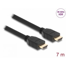 Cablu Delock High Speed HDMI 48Gbps 8K60Hz/4K120Hz T-T 7m Negru