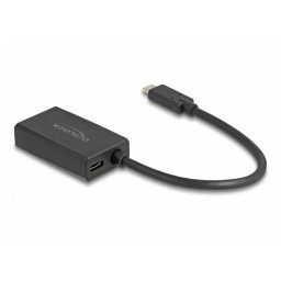 Adaptor Delock HDMI la USB type C 4K60Hz PD 100W M-T Negru