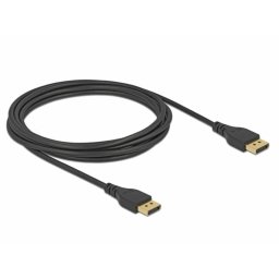 Cablu Delock Displayport 8K@60Hz / 4K@240Hz (DP 8K certificat) T-T 3m Negru