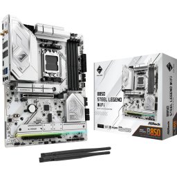 Placa de baza Asrock B850 Steel Legend WiFi, motherboard - Socket AM5