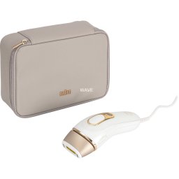 Epilator Braun Silk-expert Pro IPL PL5052, hair remover (white/gold, incl. bag + 2 precision attachments + Venus razor)