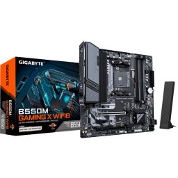 Placa de baza Gigabyte B550M GAMING X WIFI6 (black/grey) - Socket AM4