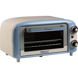 Cuptor electric Ariete Mini Oven Vintage Blue white/light blue, 800 watts, 10 liters