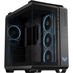 Carcasa ASUS TUF GAMING GT502 HORIZON ARGB, tower case black, tempered glass x 2