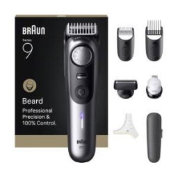 Masina de tuns Braun Series 9 Beard Trimmer BT9520, Beard Trimmer chrome/black