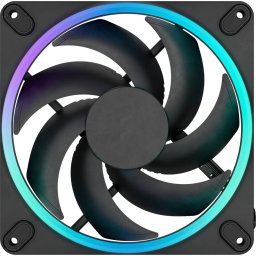 Ventilator Fractal Design Momentum 14 RGB Black (black, 140 mm)