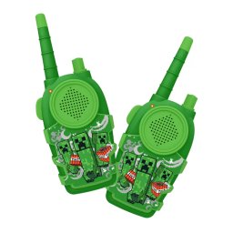 Set Walkie Talkie OCEANIA TRADING LTD Minecraft 2 Statii Varsta 3 Ani+ Verde