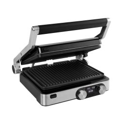 Gratar Electric Princess cu Afisaj Digital 2000W Master Pro Negru-Argintiu
