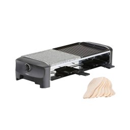 Plita Electrica Princess Grill / Raclette Termostat Ajustabil 1200W Negru/Gri