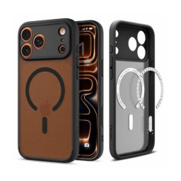 Husa MagSafe Spigen Ultra Hybrid pentru Apple iPhone 17 Pro Max Neagra Satinata