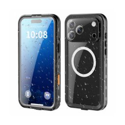 Husa Waterproof ShellBox pentru Apple iPhone 17 Pro Max Neagra
