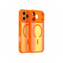 Husa MagSafe Techsuit HaloFrost II pentru Apple iPhone 17 Pro Max Portocalie