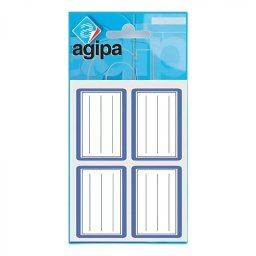 Etichete Scolare Autoadezive MicoStore Agipa E115 36x56MM 32 Bucati Alb/Albastru