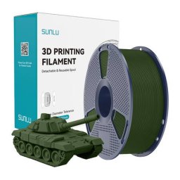 Filament 3D Sunlu PLA+ de Mare Viteza 1.23g/cmp Verde Maslin