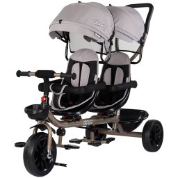 Tricicleta Chipolino Gemeni Hip Hop 1.5 Ani+ Latte
