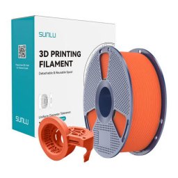 Filament 3D Sunlu PETG de Mare Viteza Mat 1.26g/cmp Portocaliu