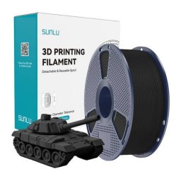 Filament 3D Sunlu PLA+ de Mare Viteza Negru