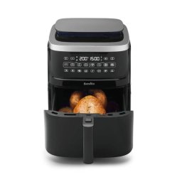Friteuza cu Aer Cald Breville Halo Steam Digital VDF133X Capacitate 7L Functie de Gatire la Abur Putere 1700W Negru