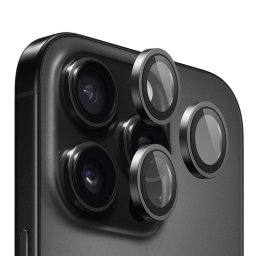Folie Protectie Blueo Camera Spate Metal Frame pentru Apple iPhone 16 Pro Max / 16 Pro Sticla Securizata