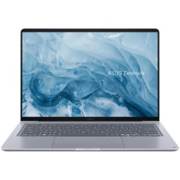 Laptop ASUS Zenbook 14 WUXGA 14 inch Qualcomm Snapdragon X X1-26-100 16GB 256GB SSD Windows 11 Home Arctic Blue