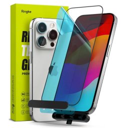 Folie Protectie Ringke Apple iPhone 15 Pro Sticla Securizata Full Glue