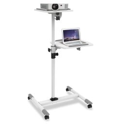 Carucior Universal TECHLY pentru Notebook / Proiector ICA-TB TPM-6 Alb