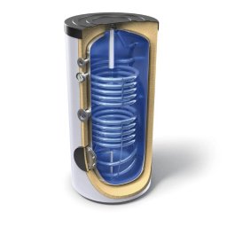 Boiler Indirect cu 2 Serpentine Tesy EV15/7S2 500 75 F42 TP2 Capacitate 500L Montaj Pardoseala Alb