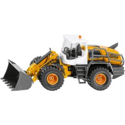 Macheta Incarcator Frontal SIKU Super Liebherr L 566 Scara 1:50 Galben/Gri