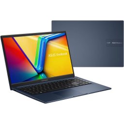Laptop ASUS Vivobook 15 A1504MA Intel Core 5 320 4.6GHz 15.6inch Full HD IPS 8GB DDR5 RAM 512GB SSD Intel Graphics No OS Quiet Blue