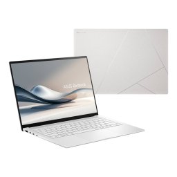 Laptop ASUS Zenbook S14 UX5406AA Intel Core Ultra 9 386H 4.9GHz 14inch 3K OLED 120Hz 16GB LPDDR5X RAM 1TB SSD Intel Graphics Windows 11 Pro Scandinavian White