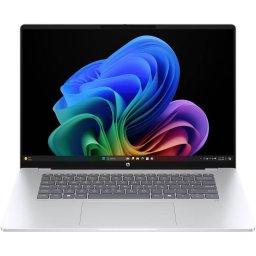Laptop HP Â OmniBook 16-bf0001nn C57D1EAQualcomm Snapdragon X X1-26-100 2.97GHz 16inch 2K 16GB DDR5 RAM 1TB SSD Qualcomm Adreno Windows 11 Home Glacier Silver