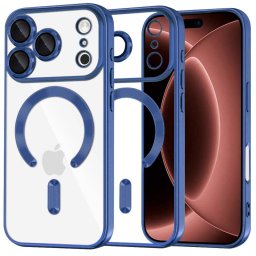 Husa Techsuit pentru Apple iPhone 18 Pro Max / 17 Pro Max Albastra Inchis