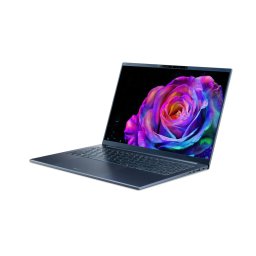 Laptop Acer Swift Go 16 AI OLED AMD Ryzen AI 7 445 4.6GHz 16inch WUXGA OLED 16GB LPDDR5X RAM 1TB SSD AMD Radeon 840M Windows 11 Home Steam Blue