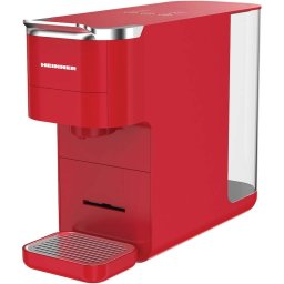 Espressor Heinner Cu Capsule HEMC-DD15RED 1525W Rezervor 1.5L Ecran Digital si Control Tactil Rosu