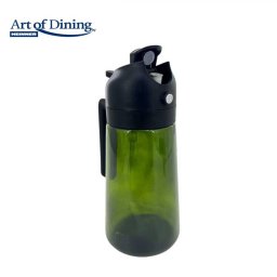 Pulverizator Ulei / Otet Heinner 450ml 2-in-1 Corp din Sticla Capac din Plastic Verde / Portocaliu / Negru