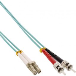Cablu Fibra Optica InLine LC-ST OM3 15m
