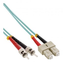 Cablu Fibra Optica InLine SC-ST OM3 20m