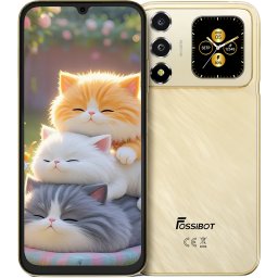 Telefon mobil FOSSiBOT S7 256GB 8GB RAM Dual Sim 4G Gold
