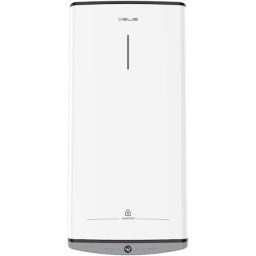 Boiler Electric Ariston Velis Dune 80 EU 1500W 80 L Control Electronic Complet Touch Control Functie ECO EVO Protectie Ioni De Argint Anod De Magneziu Rezervor Emailat Cu Titan Alb