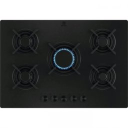 Plita Incorporabila Electrolux KGG753723L Gaz 5 Arzatoare 75cm Negru Mat