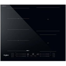 Plita Incorporabila Whirlpool WF S5060 CPBF Inductie 4 Zone de Gatit ChefControl FlexiSide 60cm Negru
