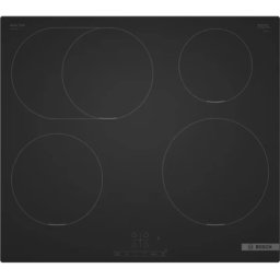 Plita Incorporabila Bosch PIF61ABB5E Inductie 4 Zone de Gatit RoasterZone 17 Trepte Putere PowerBoost TouchSelect 60cm Sticla Negru Mat