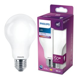 Bec LED Philips Classic A67 E27 17.5W (150W) 2452lm Lumina Alba Rece (4000K) Clasa Energetica D