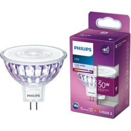 Bec LED Philips Spot GU5.3 7W (50W) 660lm Lumina Alba Rece (400K) Clasa Energetica F