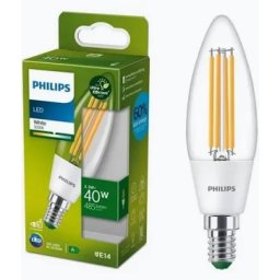 Bec LED Philips B35 Tip Lumanare E14 2.3W (40W) 485lm Lumina Alba Calda (3000K) Clasa Energetica A